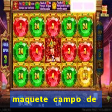 maquete campo de futebol (isopor)